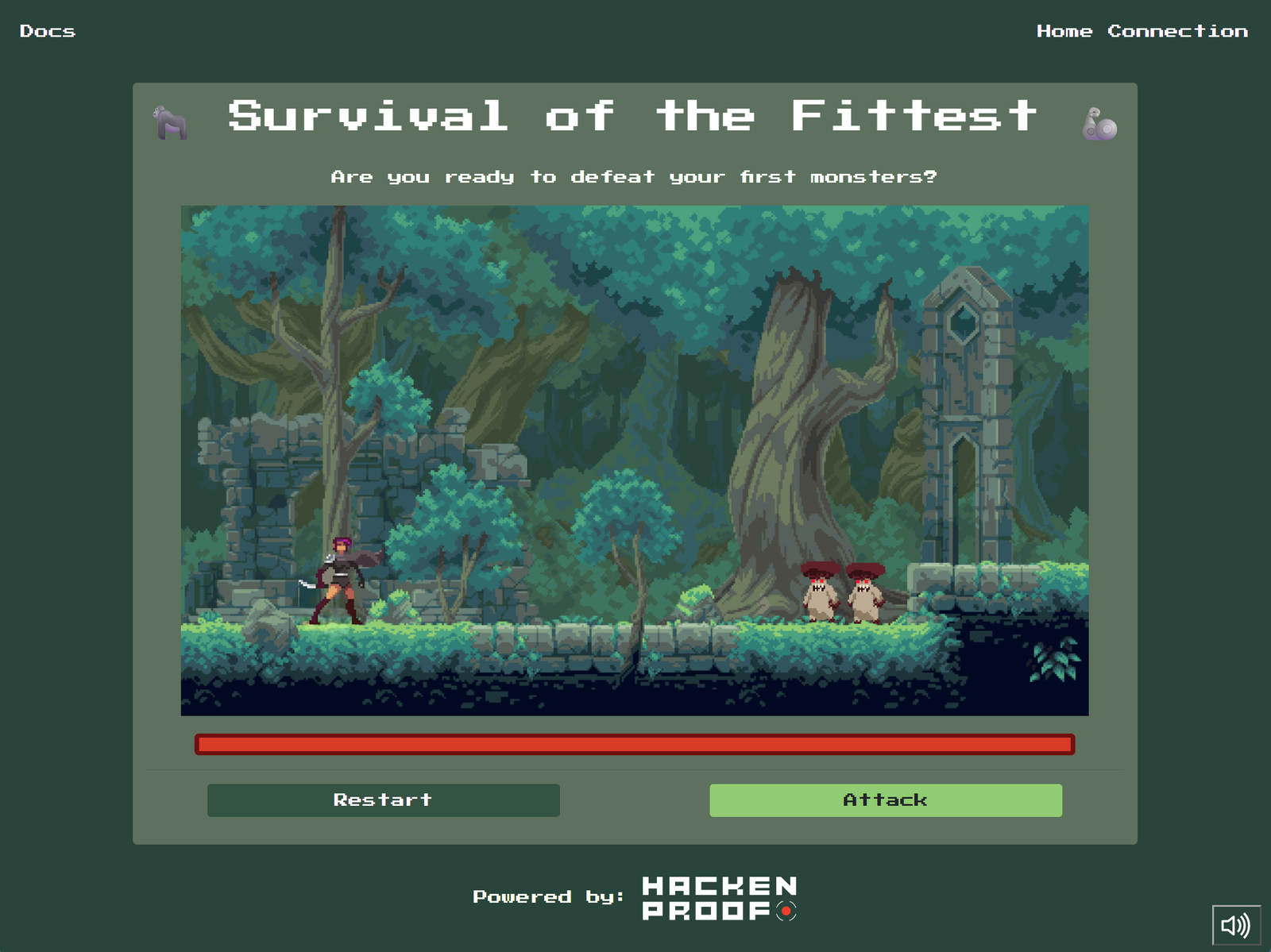 Survival of the Fittest Website