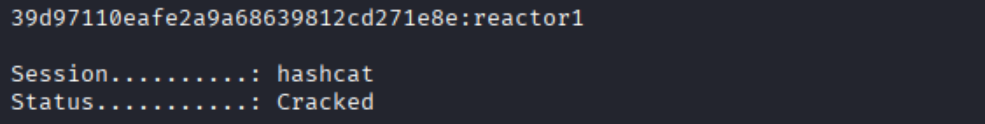Hash de engineer roto con Hashcat
