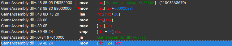 Cheat Engine, 2186E536834 Mostrar Desensamblador